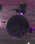 Giant Disco Balls - Black Glass