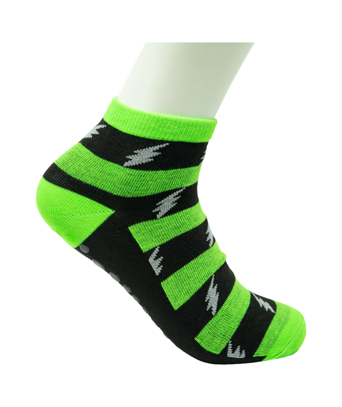 Neon Lime Green Socks